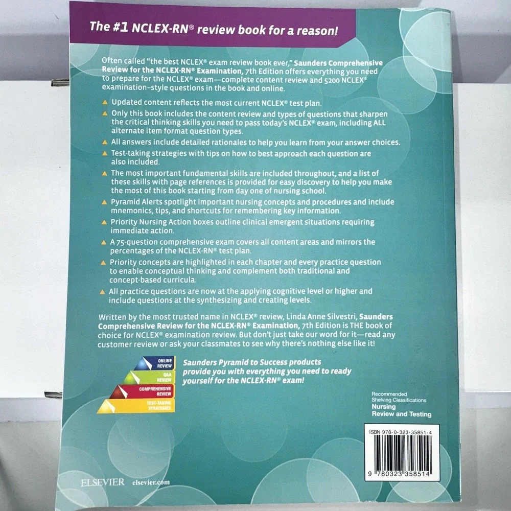 Saunders Comprehensive Review for the NCLEX-RN Examination, 7th Edition